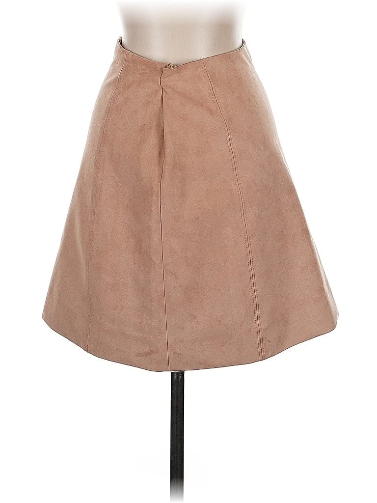 Pre-owned Babaton Casual Skirt In Brown