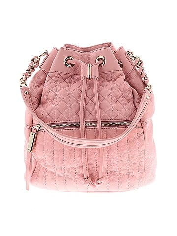 B Makowsky Leather Bucket Bag (view 1)
