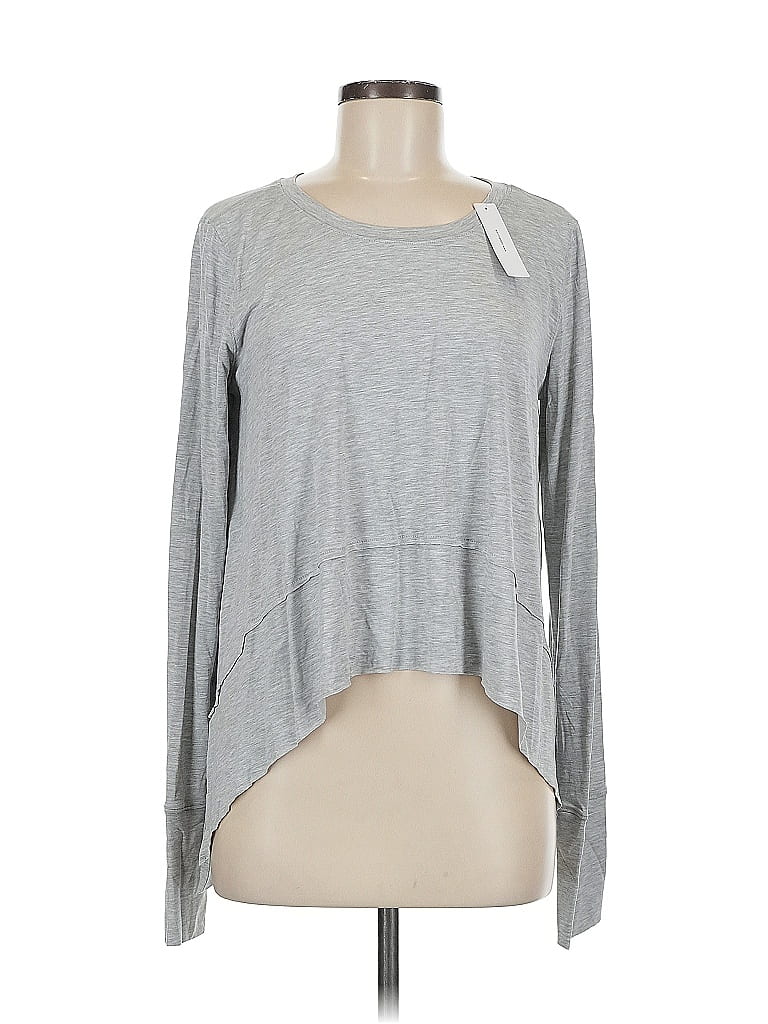 Pre-owned Ododos Long Sleeve T-shirt In Gray