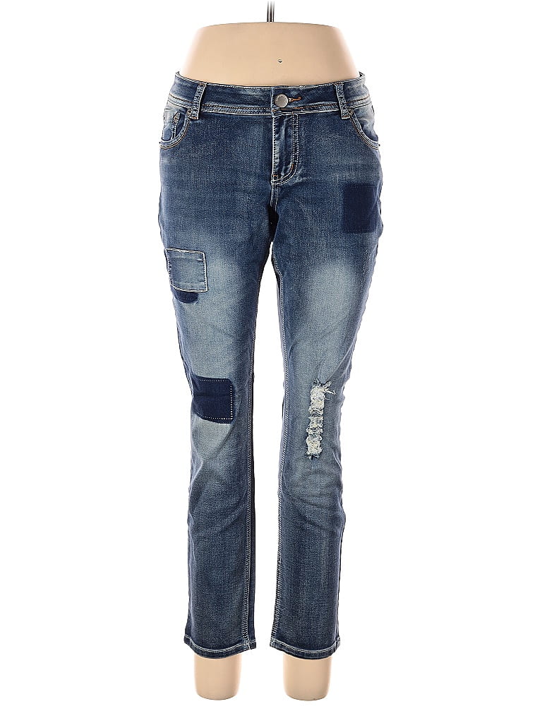 Click to view more detailed imagery on our partner's website Pre-owned Twentyone Black By Rue21 Jeans In Blue