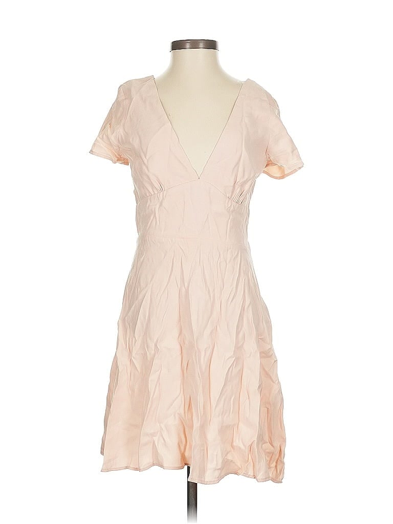 Pre-owned Zara Cocktail Dress In Brown