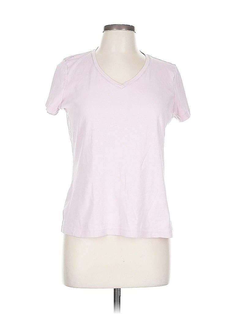 Click to view more detailed imagery on our partner's website Pre-owned St. John's Bay Short Sleeve T-shirt In Pink