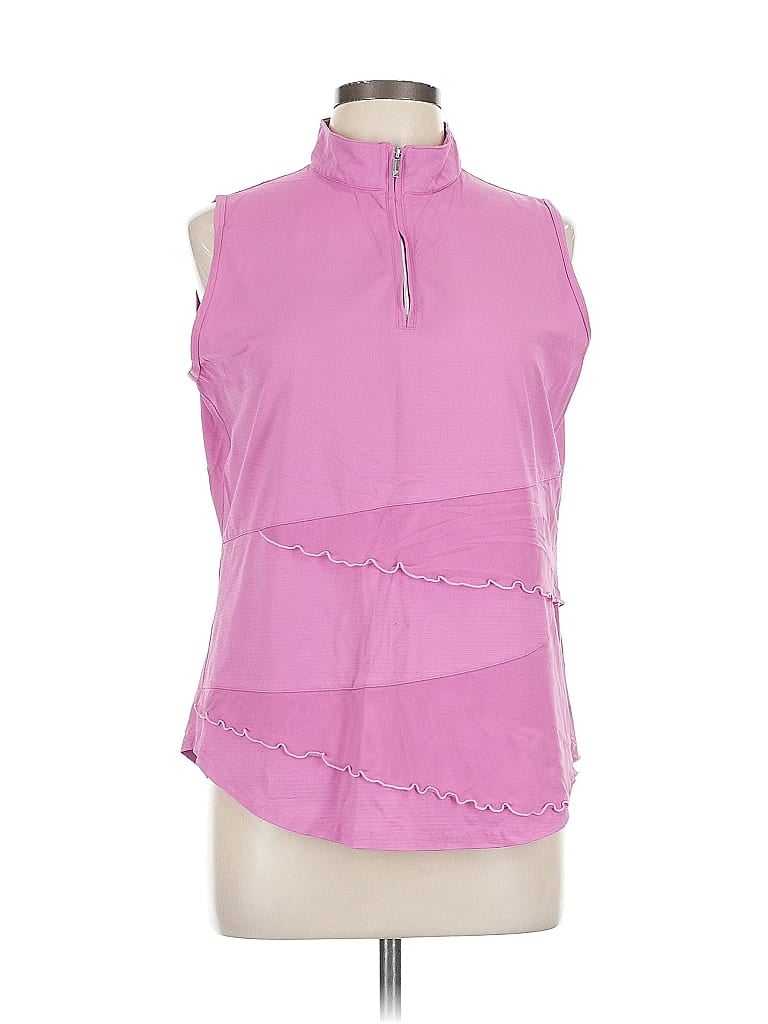 Pre-owned Bette & Court Sleeveless Blouse In Pink
