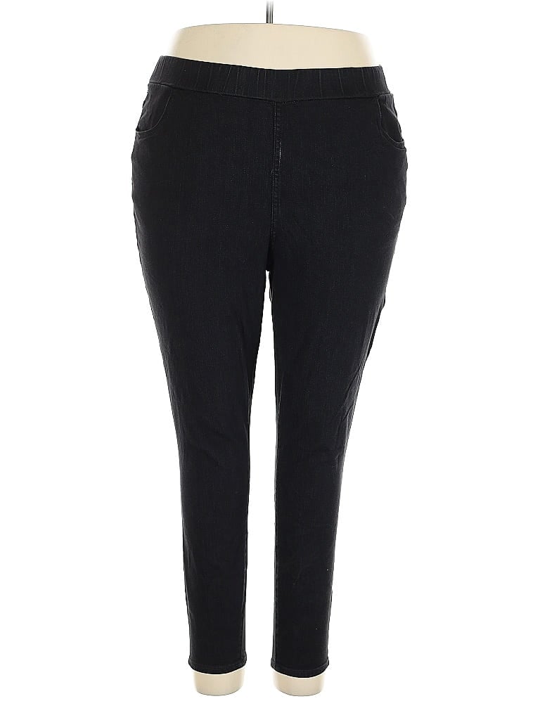 Pre-owned Universal Standard Jeggings In Black