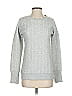 Mondetta Chevron-herringbone Silver Pullover Sweater Size XS - photo 1
