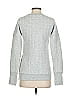 Mondetta Chevron-herringbone Silver Pullover Sweater Size XS - photo 2