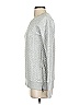 Mondetta Chevron-herringbone Silver Pullover Sweater Size XS - photo 5