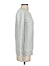 Mondetta Chevron-herringbone Silver Pullover Sweater Size XS - photo 4