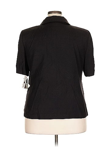 Sag Harbor Short Sleeve Blouse (view 2)