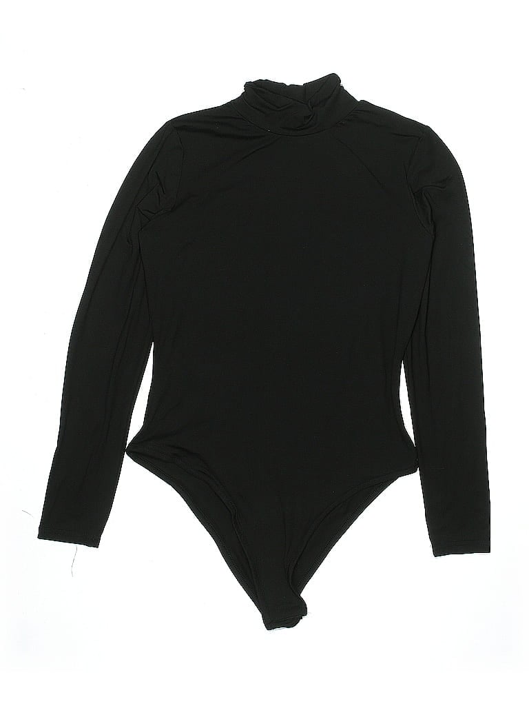 Pre-owned Unbranded Bodysuit In Black