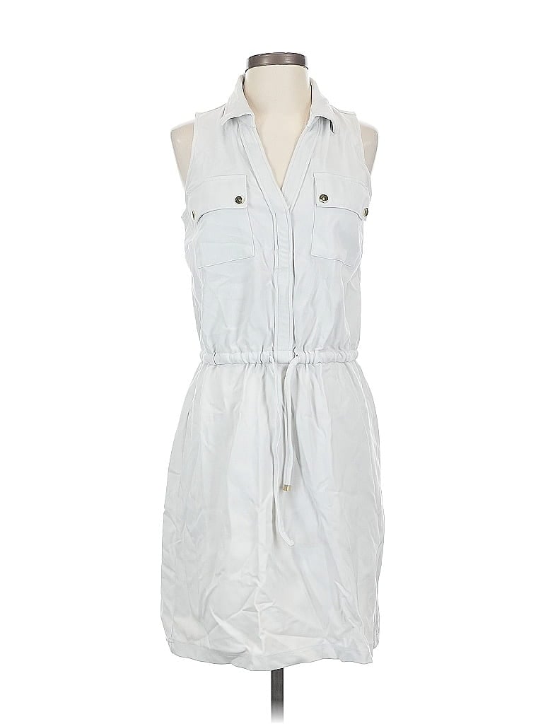 Pre-owned Boston Proper Casual Dress In White