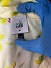 CAbi 100% Polyester Floral Yellow 3/4 Sleeve Blouse Size XS - photo 7