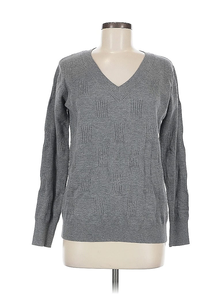 Pre-owned Unbranded Pullover Sweater In Gray