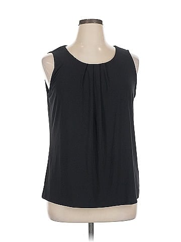 Roz & Ali Sleeveless Blouse (view 1)