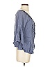 Assorted Brands 100% Rayon Gray 3/4 Sleeve Blouse Size S - photo 4