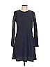 Gap Solid Blue Casual Dress Size M - photo 1