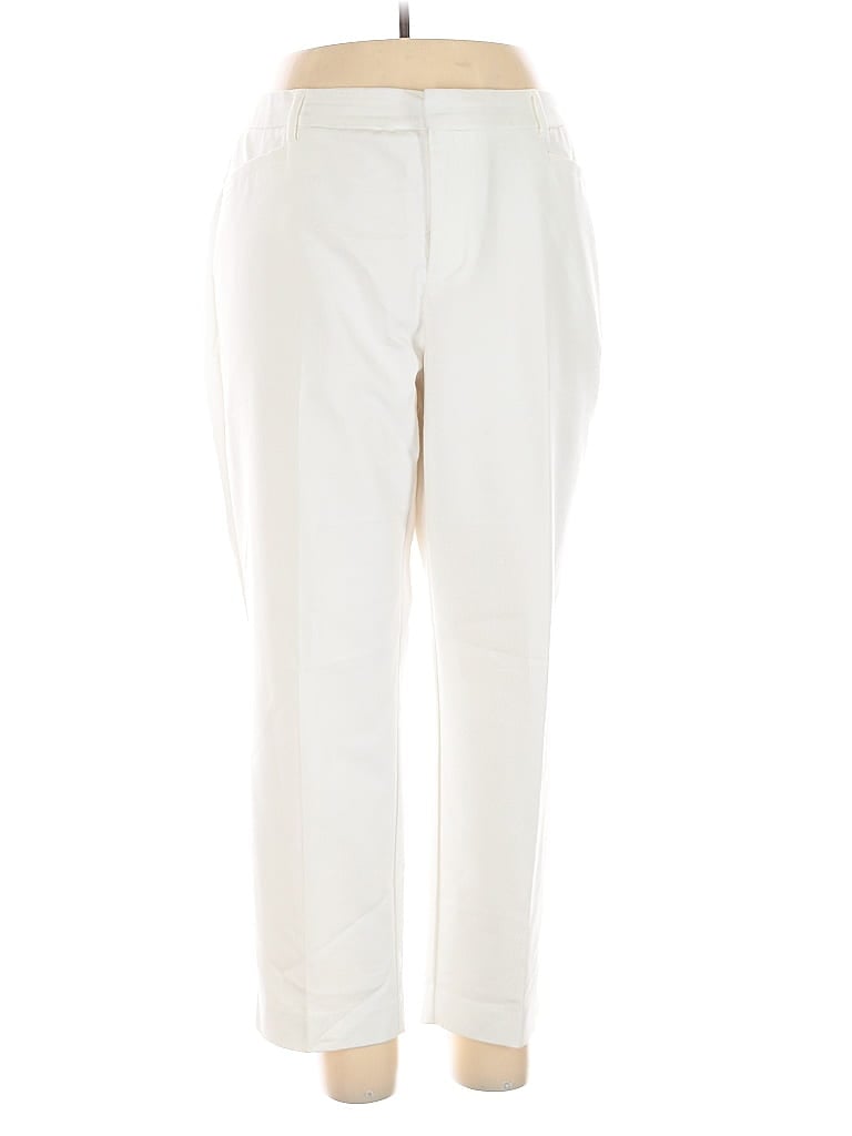 Click to view more detailed imagery on our partner's website Pre-owned Roz & Ali Casual Pants In White