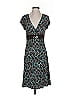 Elementz Print Teal Casual Dress Size S - photo 1