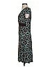 Elementz Print Teal Casual Dress Size S - photo 5