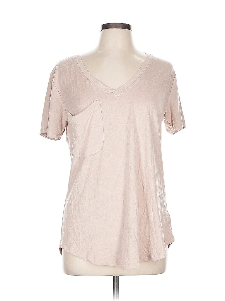 Pre-owned Z Supply Short Sleeve T-shirt In Pink