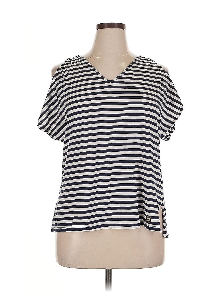 Pre-owned Michael Michael Kors Short Sleeve T-shirt In Black