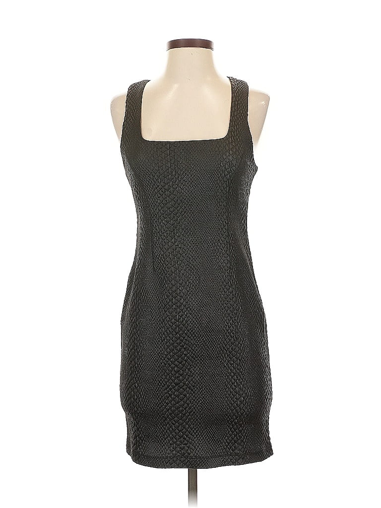 Pre-owned Madison Marcus Cocktail Dress In Gray