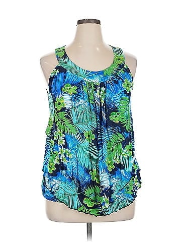 Roz & Ali Sleeveless Blouse (view 1)