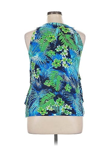 Roz & Ali Sleeveless Blouse (view 2)