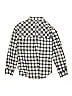 Zara Checkered-gingham Gray Long Sleeve Button-Down Shirt Size 13 - 14 - photo 2