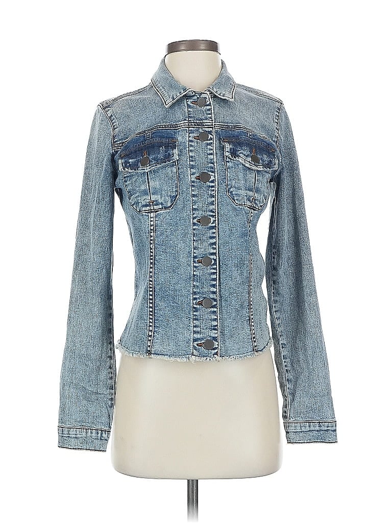 Click to view more detailed imagery on our partner's website Pre-owned Kut From The Kloth Denim Jacket In Blue