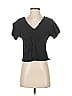 Madewell 100% Viscose Black Short Sleeve Top Size 00 - photo 1