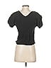 Madewell 100% Viscose Black Short Sleeve Top Size 00 - photo 2