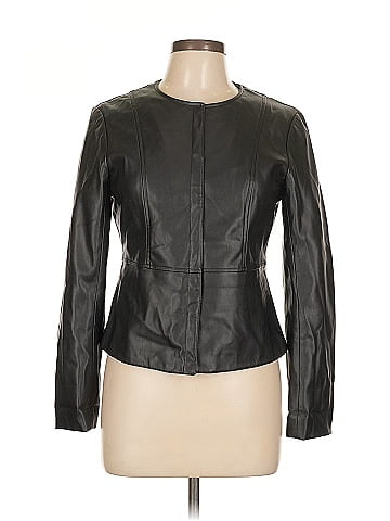 Zara Faux Leather Jacket (view 1)