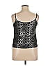 Material Girl 100% Polyester Silver Tank Top Size XL - photo 2