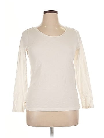 Ann Taylor LOFT Outlet 3/4 Sleeve T-Shirt (view 1)