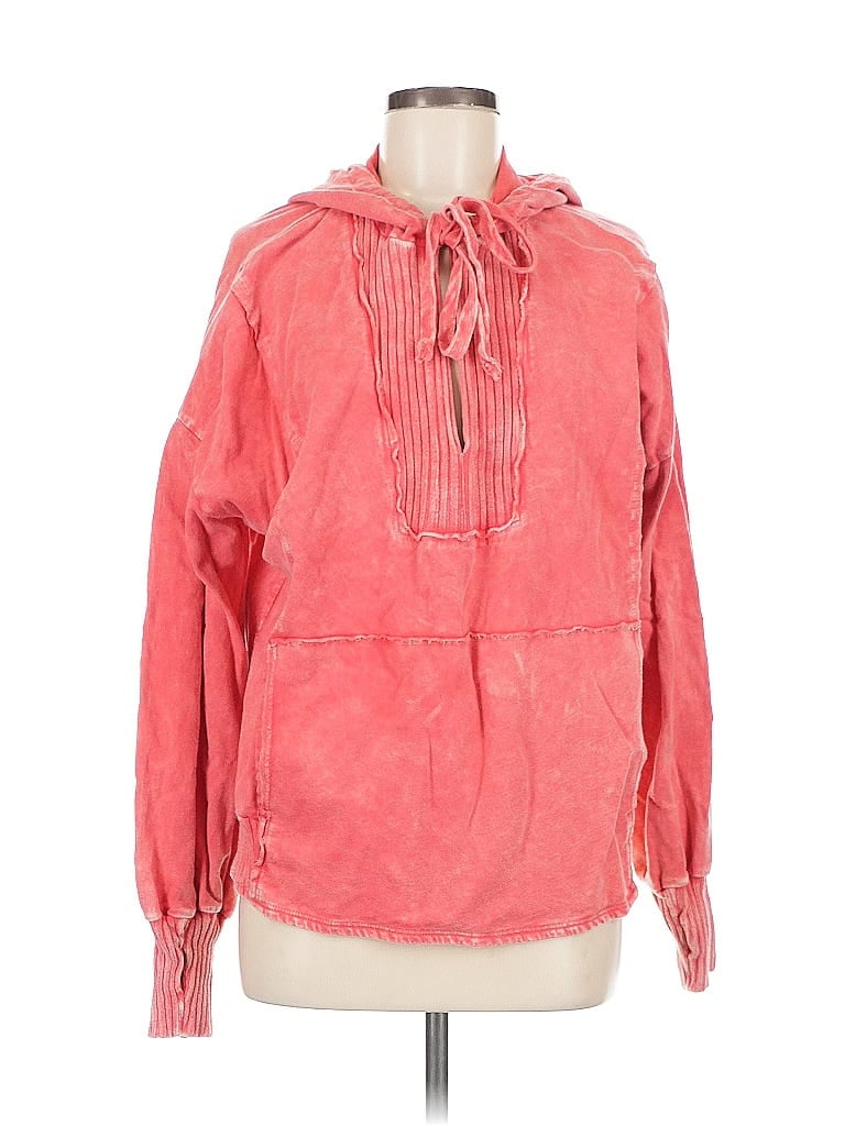 Pre-owned Assorted Brands Poncho In Pink