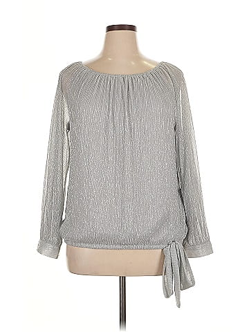 MSK Long Sleeve Blouse (view 1)