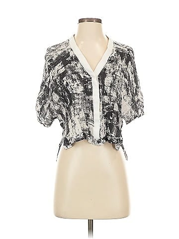 Helmut Lang Short Sleeve Blouse (view 1)
