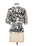 Helmut Lang Silver Short Sleeve Blouse Size P (petite) - photo 2