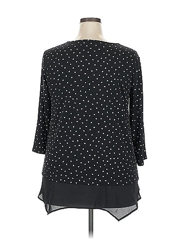 Adrianna Papell 3/4 Sleeve Blouse (view 2)