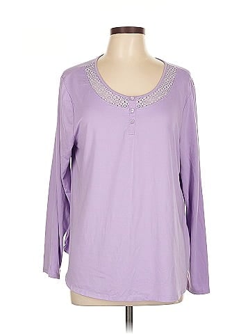 Ellen Tracy Long Sleeve Blouse (view 1)