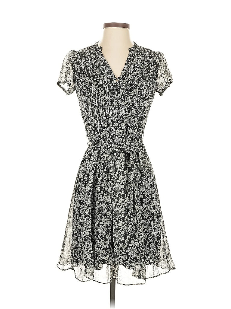 Pre-owned Msk Casual Dress In Black