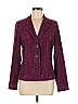 CAbi Paisley Purple Pink Blazer Size 6 - photo 1