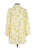 CAbi 100% Polyester Floral Yellow 3/4 Sleeve Blouse Size XS - photo 2
