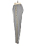 J.Crew Collection Chevron-herringbone Silver Track Pants Size 6 - photo 5