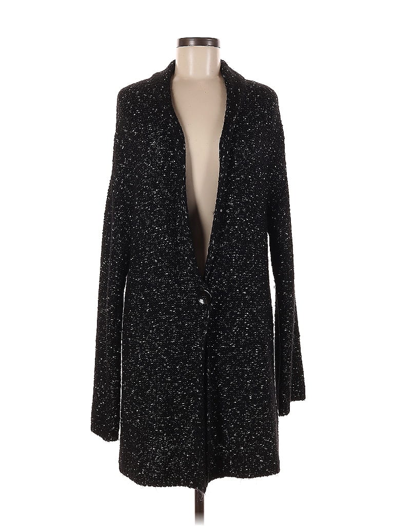 Pre-owned Elena Miro' Cardigan Sweater In Black