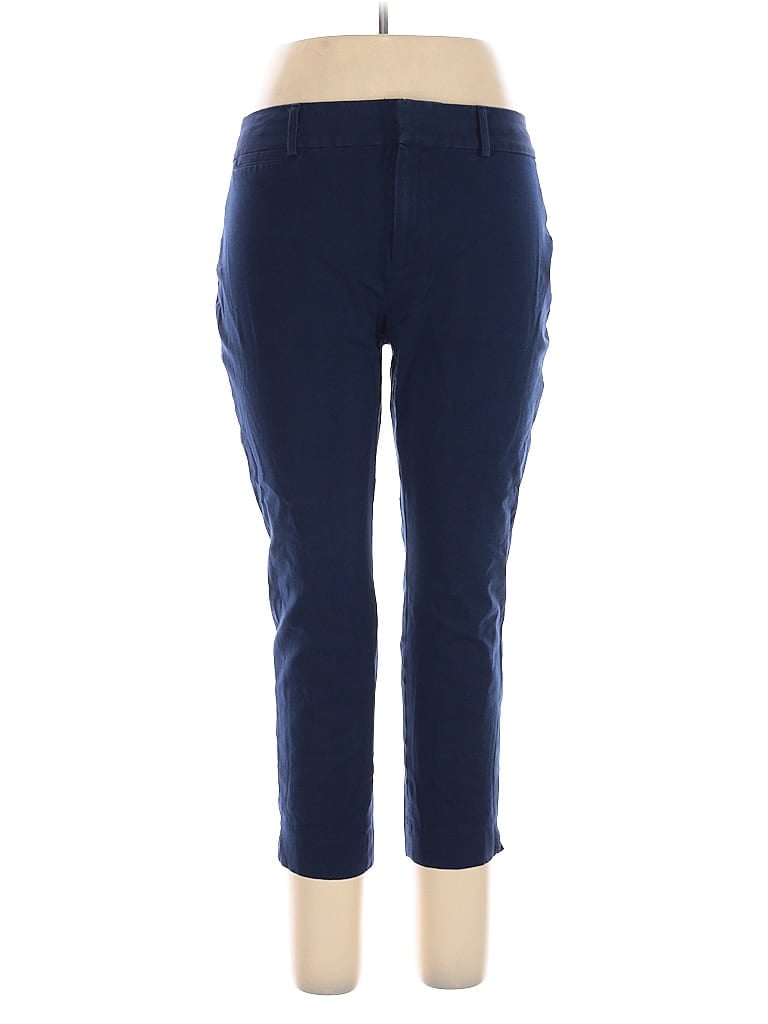 Pre-owned Crown & Ivy Casual Pants In Blue