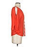 Guess 100% Polyester Orange 3/4 Sleeve Blouse Size XS - photo 4