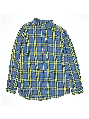 Cat & Jack Long Sleeve Button-Down Shirt (view 1)