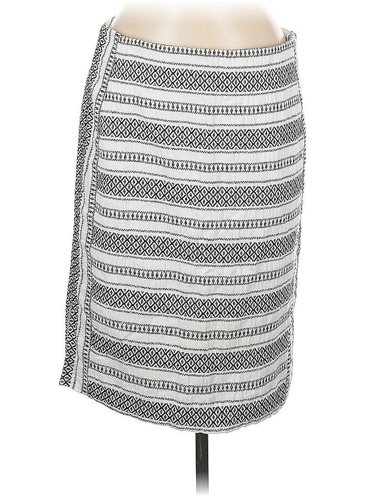 Pre-owned Ann Taylor Loft Outlet Casual Skirt In Gray